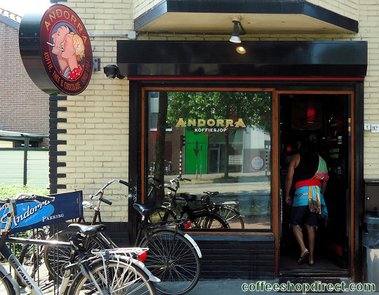Andorra coffee shop Hilversum