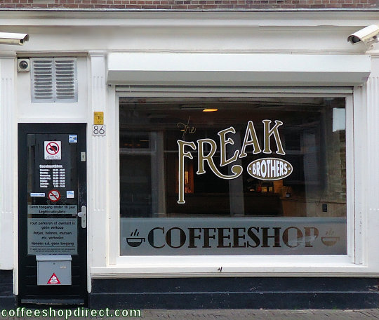 The Freak Brothers coffee shop The Hague ('s-Gravenhage, Den Haag)