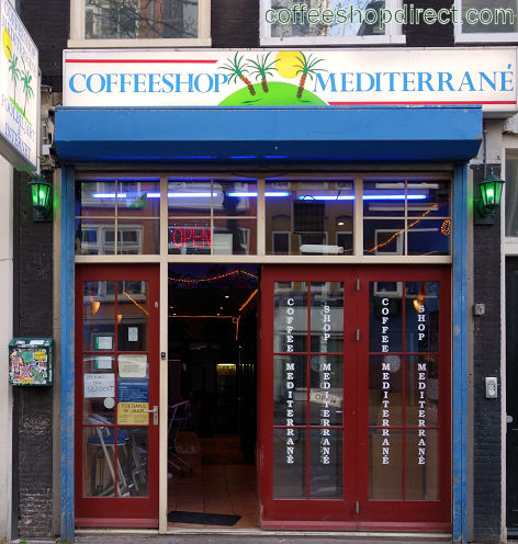 Mediterrane coffee shop Amsterdam