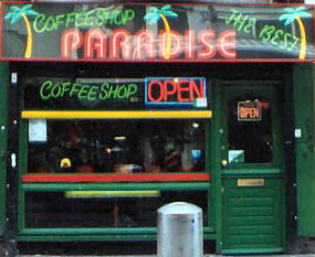 Paradise coffee shop Amsterdam