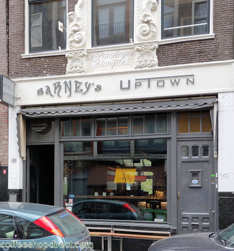 Barney's Uptown smoker-friendly bar Amsterdam