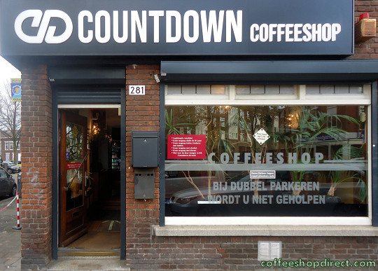 Countdown coffee shop Rotterdam