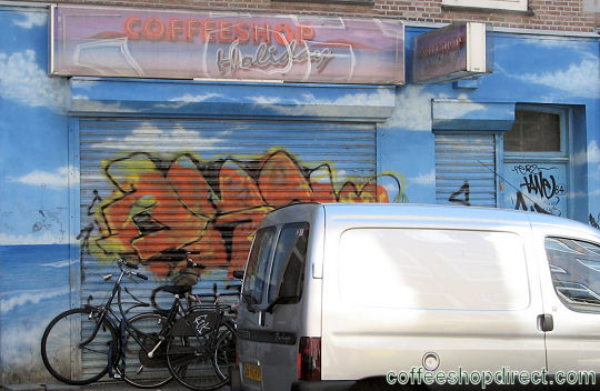 Holiday coffee shop