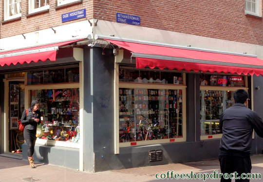 Laut's Souvenirs head shop Amsterdam