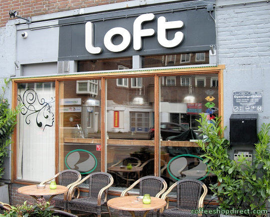 Loft coffee shop Amsterdam