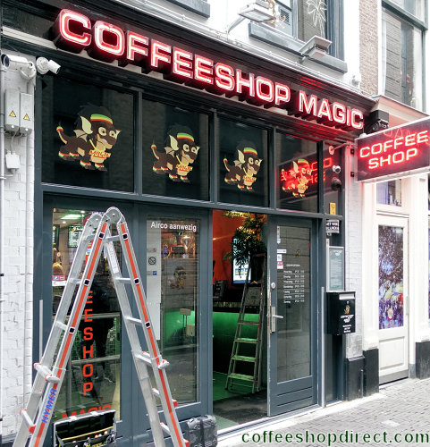 Magic coffee shop The Hague ('s-Gravenhage, Den Haag)
