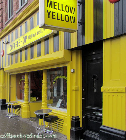 Mellow Yellow coffee shop Amsterdam