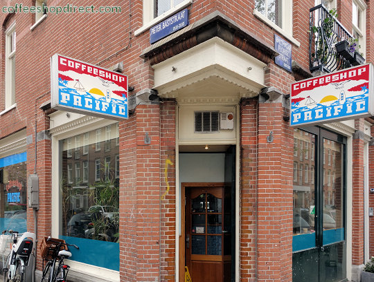 Pacific coffee shop Amsterdam