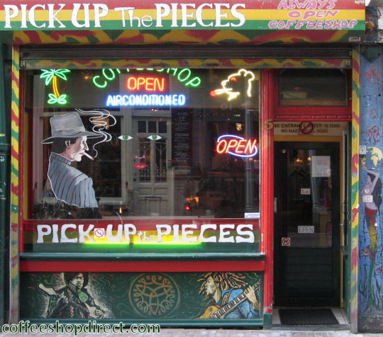 Pick Up The Pieces coffee shop Amsterdam