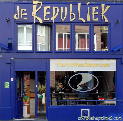 de Republiek coffee shop Amsterdam