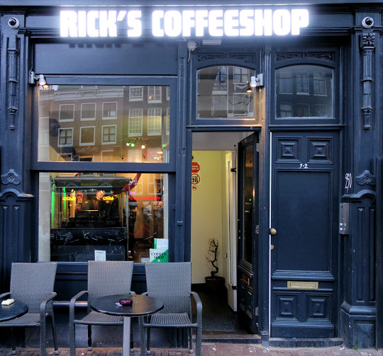 Rick's Coffeeshop Amsterdam