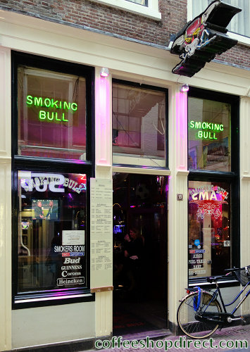 Smoking Bull smoker-friendly bar Amsterdam