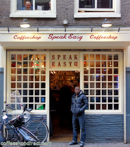 Speak Easy coffee shop Amsterdam