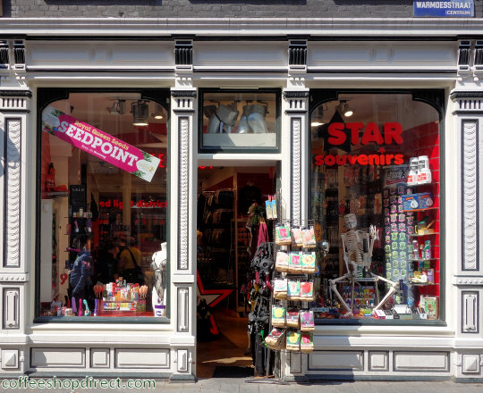 Star Souvenirs head shop Amsterdam