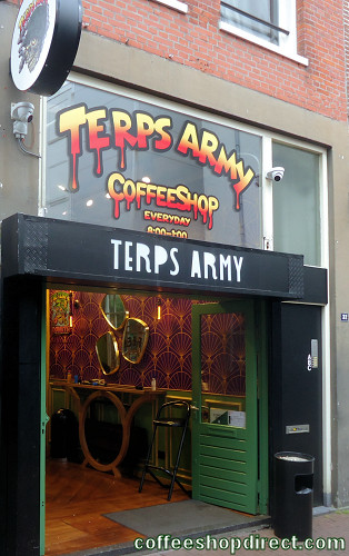 Terps Army coffee shop Amsterdam